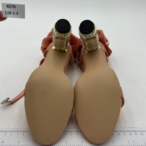 FSJ Women Open Toe Stylish Sandal Ankle Strap Chunky Block High Thick Heels - Picture 7 of 8